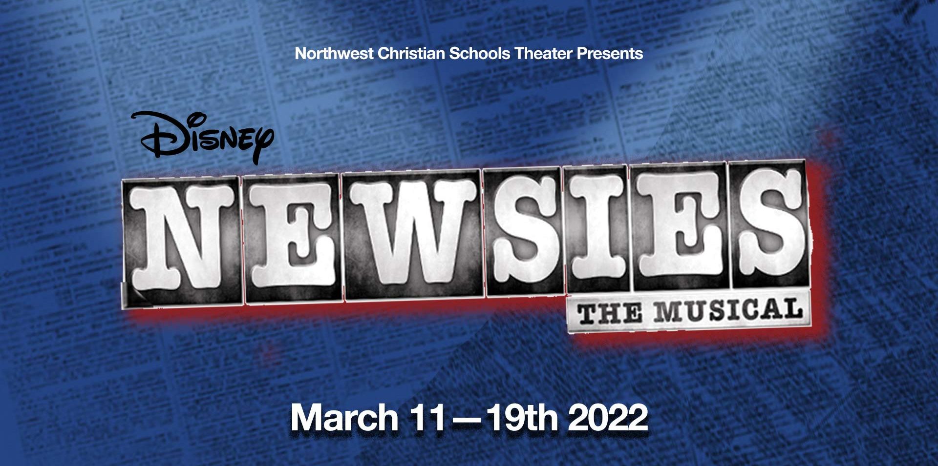 NWCS Theater Presents Newsies